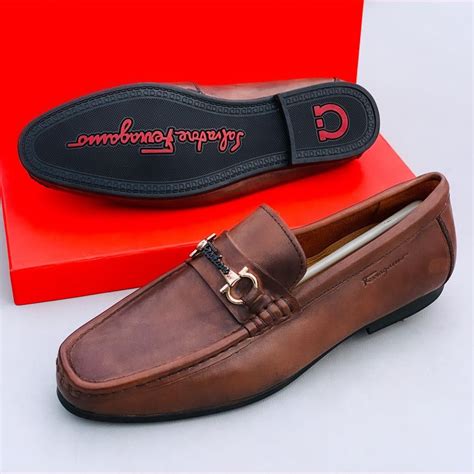 how can you tell if you have fake ferragamo mens loafers|ferragamo leather.